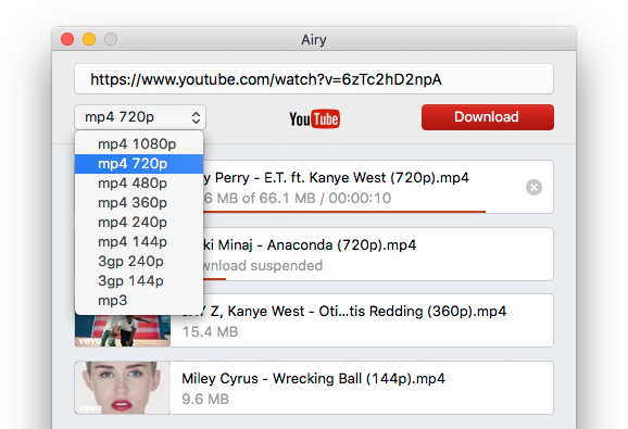 youtube app for mac os