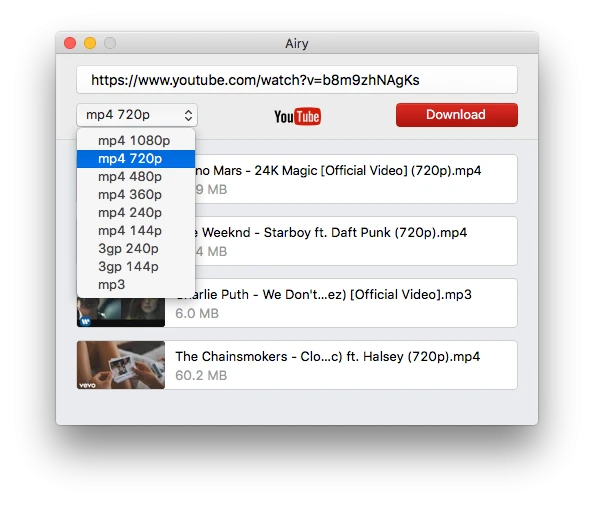 YouTube Video Downloader for Mac