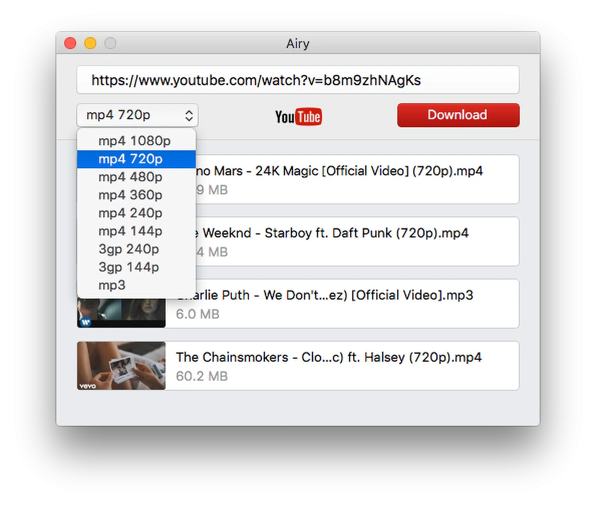 youtube downloader for mac and pc