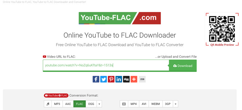 youtube convert flac