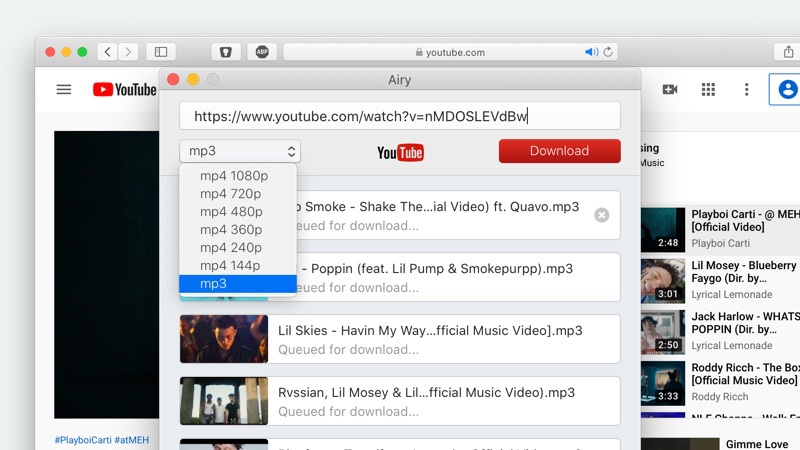 download youtube music app mac