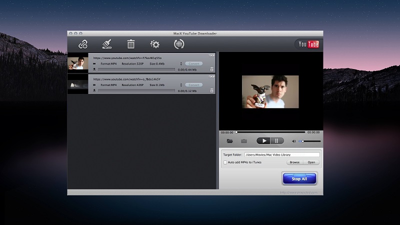El mejor descargador de YouTube para Mac.
