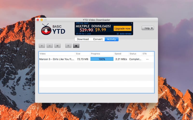 ytd downloader converter