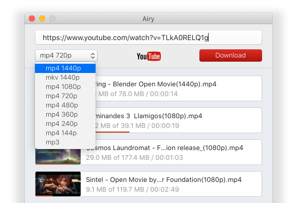 How to save YouTube videos on Mac with Airy