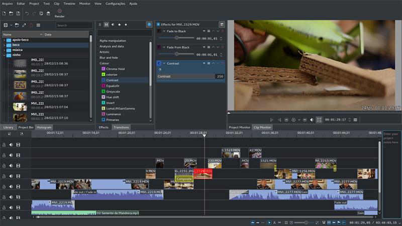 The best YouTube video editing apps for Mac 2018 KDE Non-Linear Video Editor
