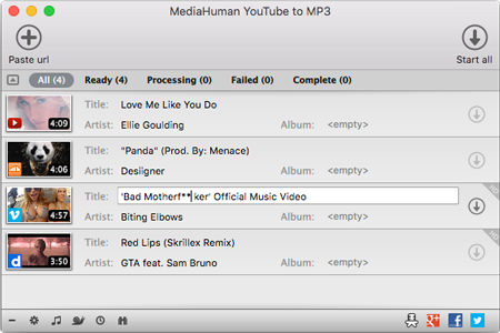YouTube to MP3 Converter on Mac YouTube to MP3 Converter on Mac