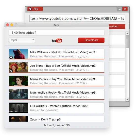 Airy YouTube To MP3 Converter